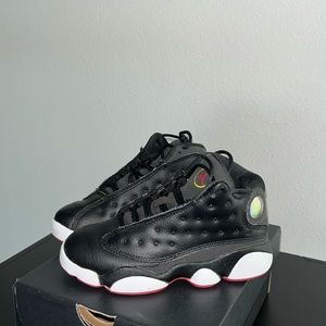 Jordan 13 Retro Size: 13c Color: Black/True Red-White
